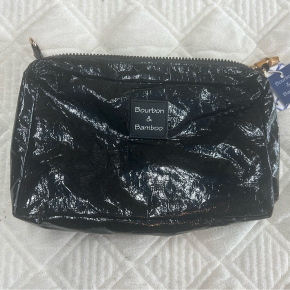 Bourbon & Bamboo Black Crossbody NWT - Picture 3 of 3